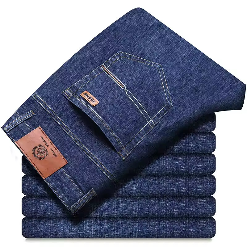 Fortiva Elastic Straight-Leg Jeans