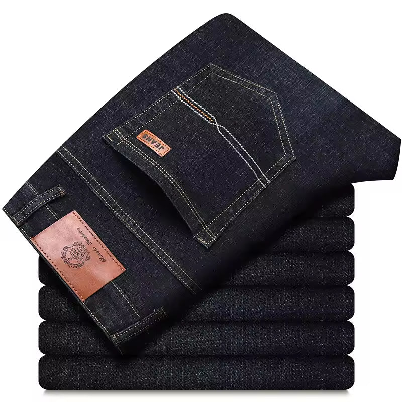 Fortiva Elastic Straight-Leg Jeans