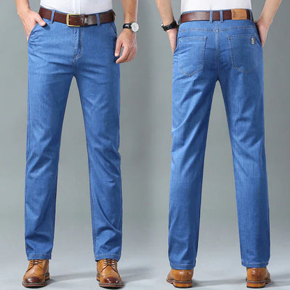 Fortiva Elastic Straight-Leg Jeans