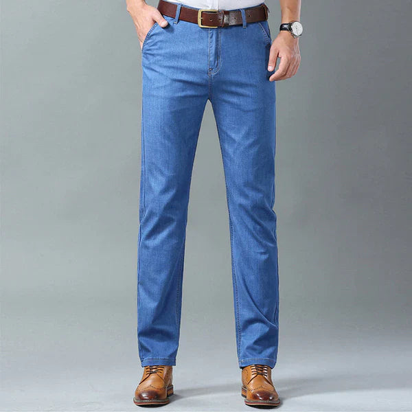 Fortiva Elastic Straight-Leg Jeans