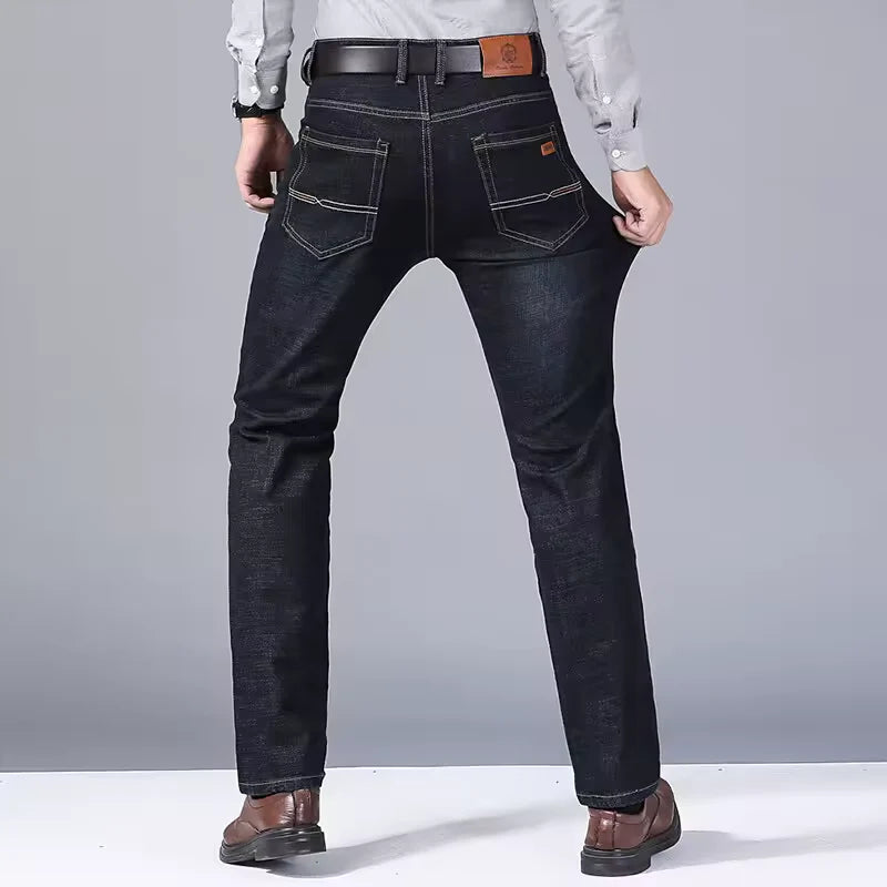 Fortiva Elastic Straight-Leg Jeans