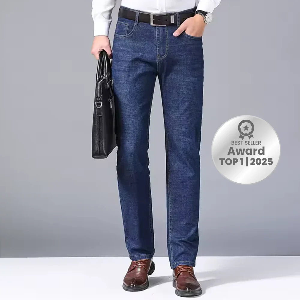 Fortiva Elastic Straight-Leg Jeans